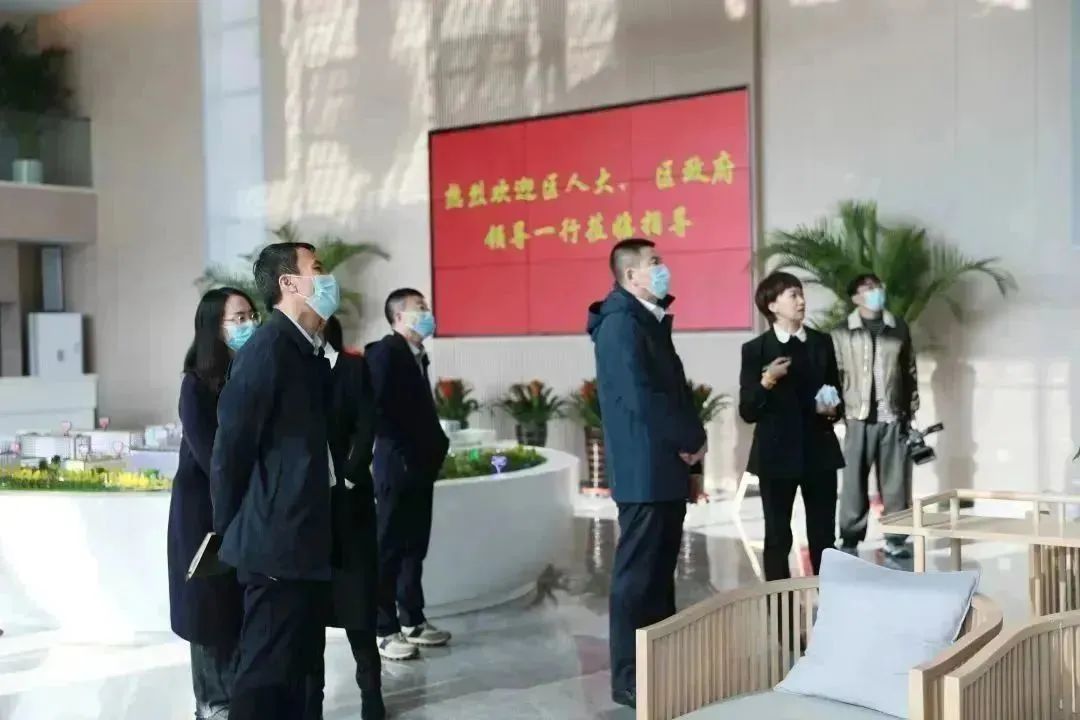 龍港區(qū)人大、區(qū)政府領(lǐng)導(dǎo)一行視察調(diào)研龍港國(guó)際醫(yī)療健康產(chǎn)業(yè)園(圖17)
