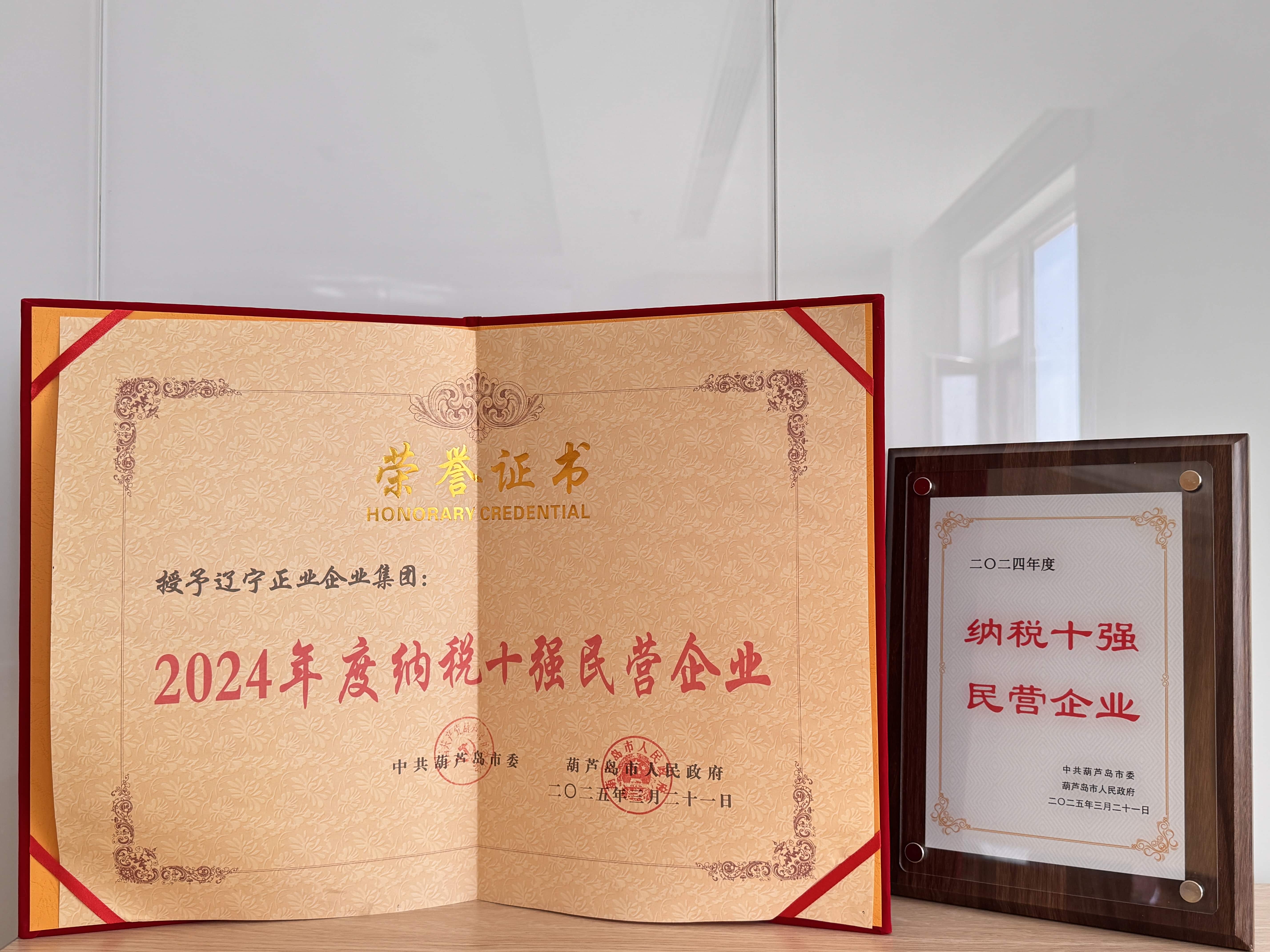 正業(yè)集團再登納稅十強榜！董事長趙立君出席全市民營經(jīng)濟大會接受表彰(圖3)